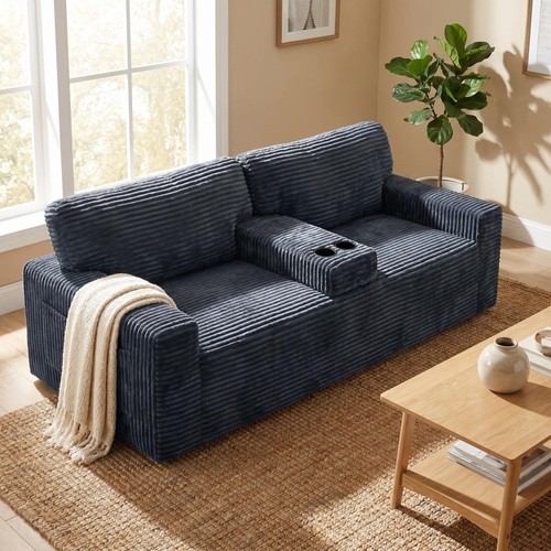 Corduroy boneless sofa - corduroy,